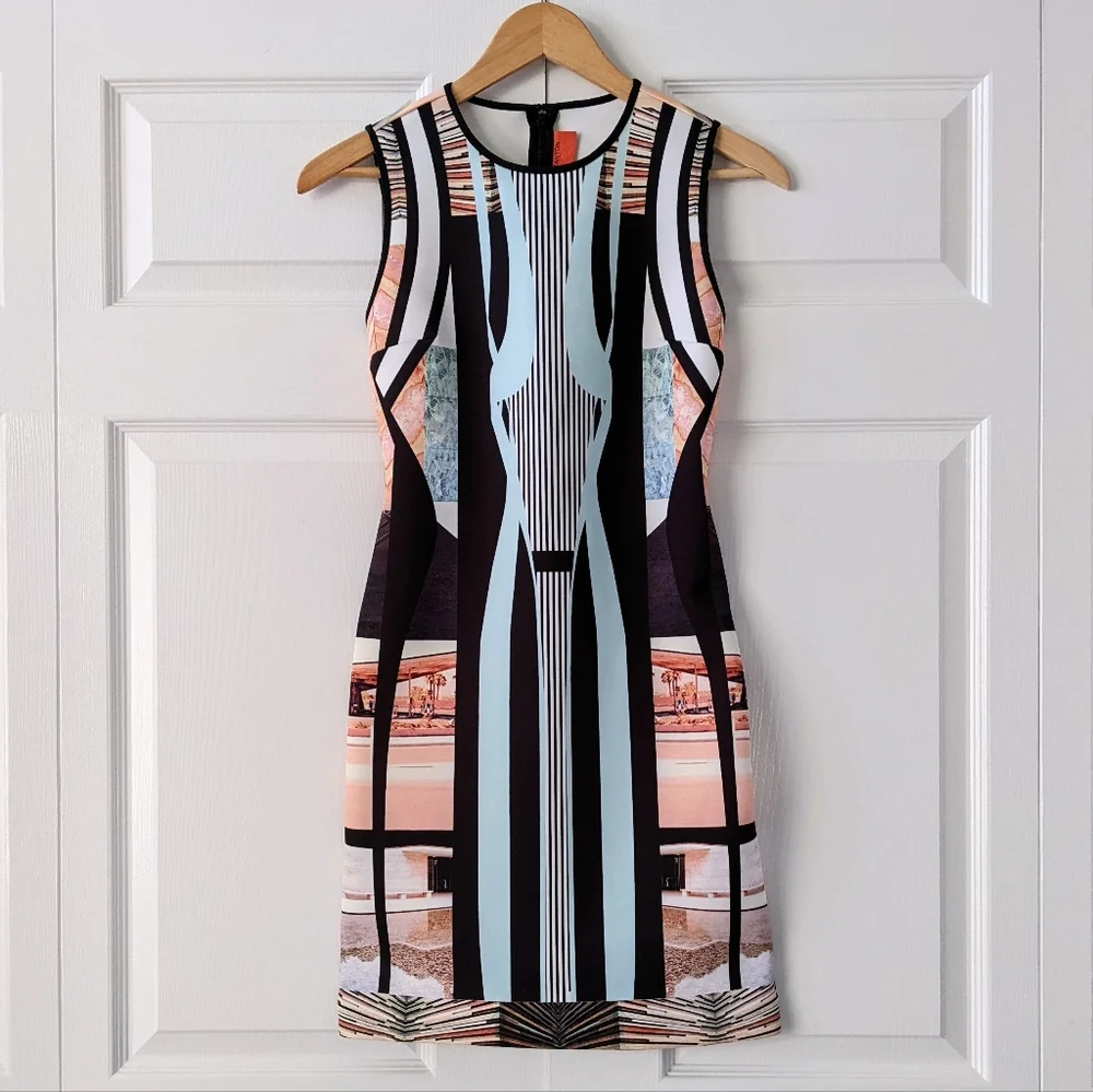 Clover Canyon Desert Home Neoprene Dress | S - Picture 16 of 16